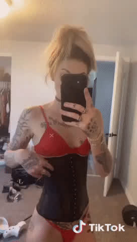 babe cute solo tiktok gif