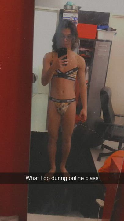 crossdressing deepthroat dildo sissy gif