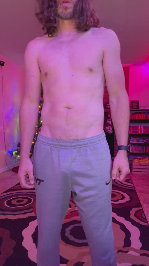 cock cum fit hands free long hair male masturbation orgasm ruined orgasm gif