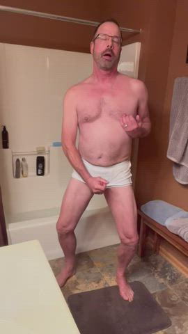 Stoking in my Whities