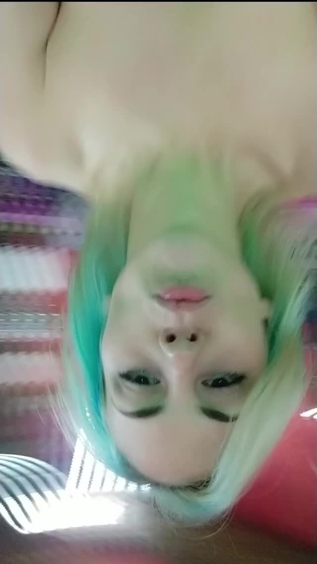 Neon hair