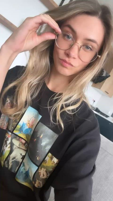 babe blonde fansly masturbating orgasm petite gif