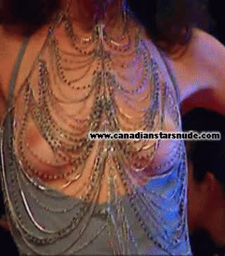 boobs canadian celebrity clothed clothing flashing model nipple nipples public see