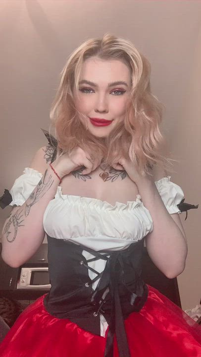 do you like what little red riding hood has under her dress?