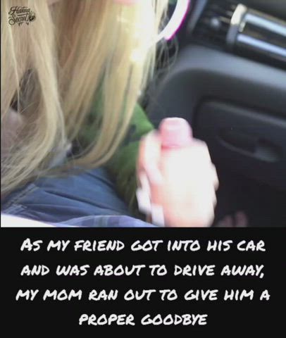 BWC Caption Cuckold Friends MILF Mom gif
