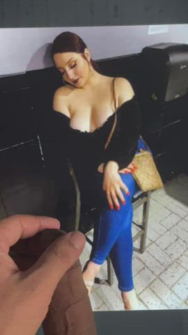 hotwife tits tribute gif