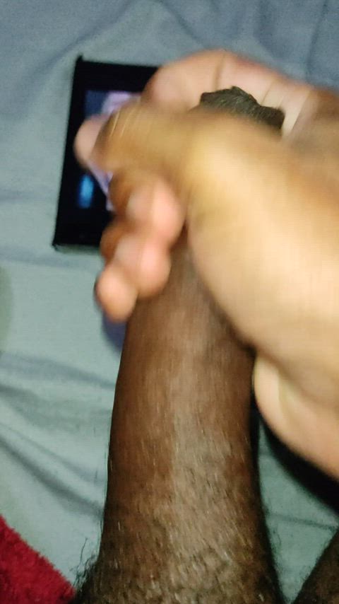 cock threesome tits tribute gif