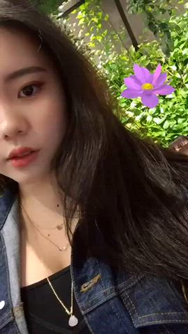 amateur asian teen tits gif