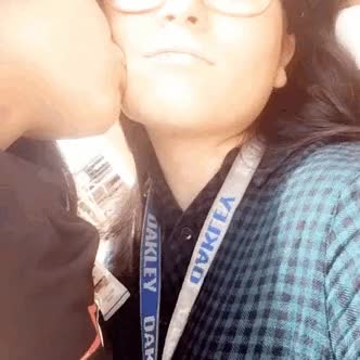 Kissing Lesbian gif