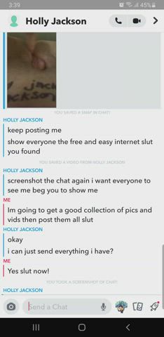 free use slut, asking and giving out all her nudes to a complete stranger and begging