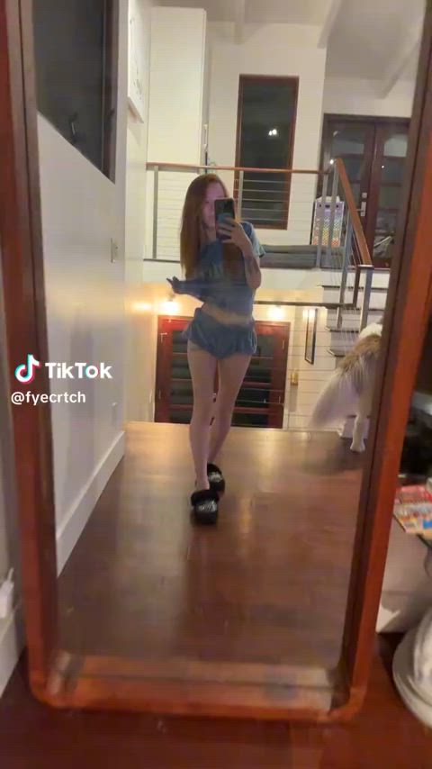 dancing madi collins redhead gif