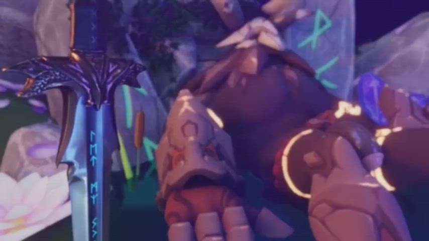 Eula can't resist a monster meat