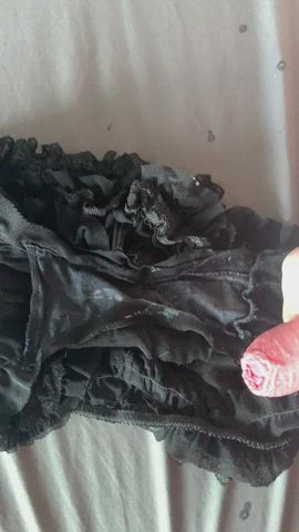Filling your panties. Would you wear them after?