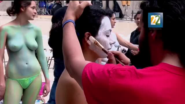 7o Encuentro Internacional de Maquillaje Corporal "Fonámbules 2014"