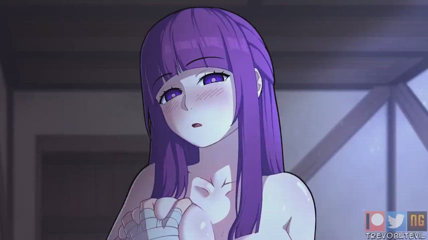 big tits hentai riding gif