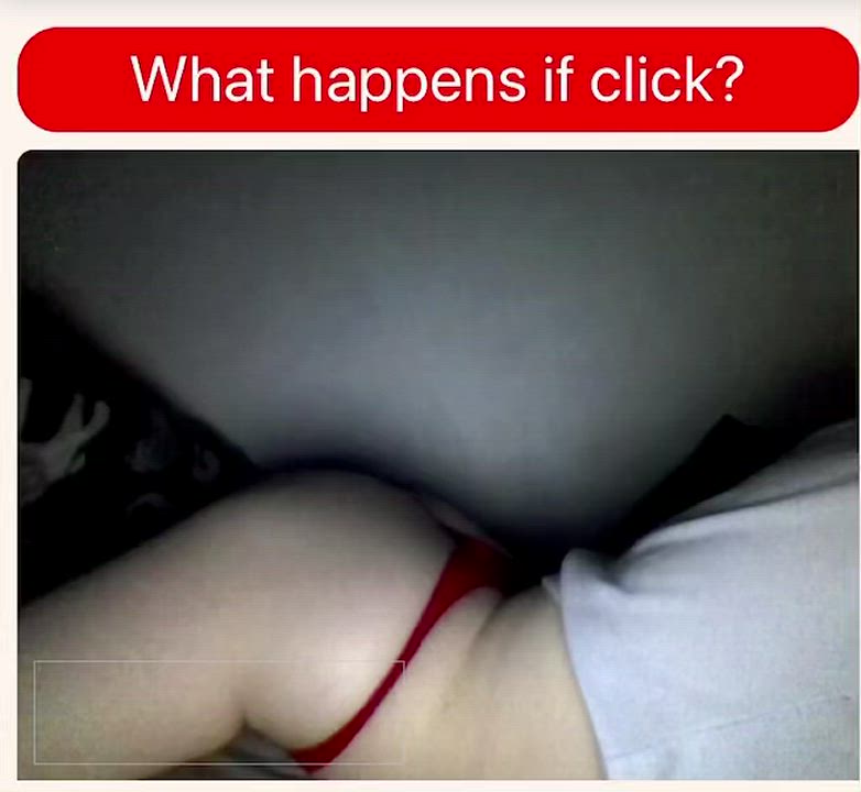 23 year-old British girl, short tease with incredible ass