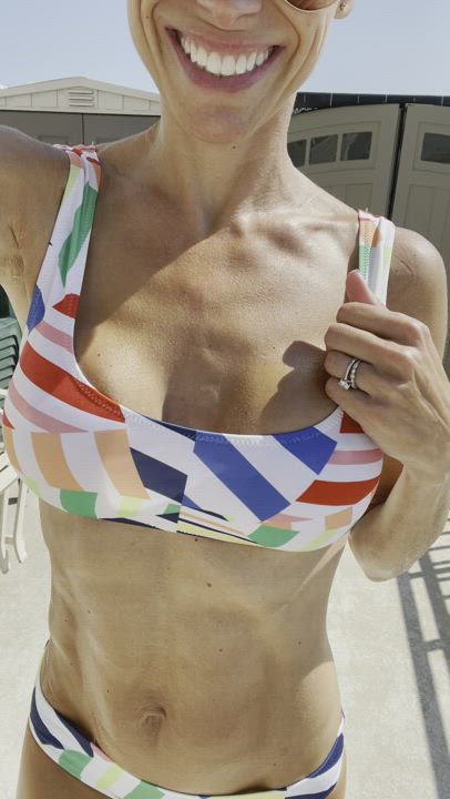 The teenage lifeguard got quite the show? 44 Female