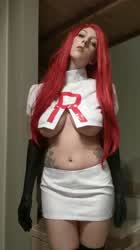 Amateur Big Tits Cosplay Costume Natural Tits Pornstar Tits Titty Drop Topless gif