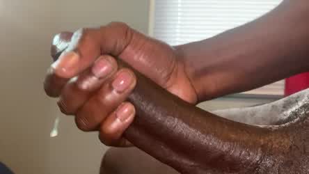 BBC Big Balls Big Dick Flashing Male Masturbation Nudity Solo gif