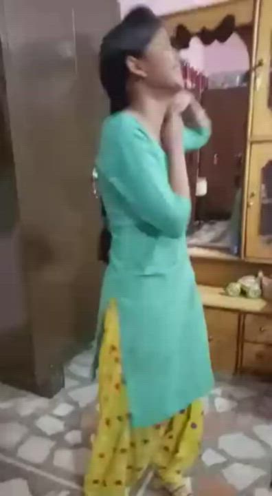 Boobs Hairy Pussy Strip gif