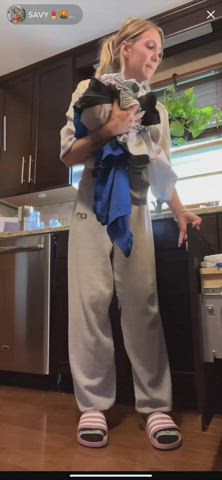 boobs nipslip tiktok gif