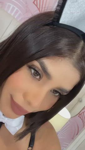 CamSoda Colombian Latina Maid Role Play gif