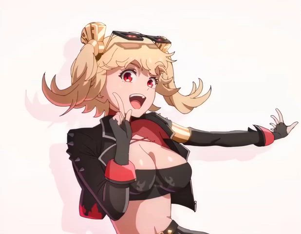 asian big tits blonde boobs bouncing bouncing tits cum cute tease teen gif