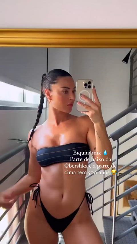 ass bikini portuguese gif