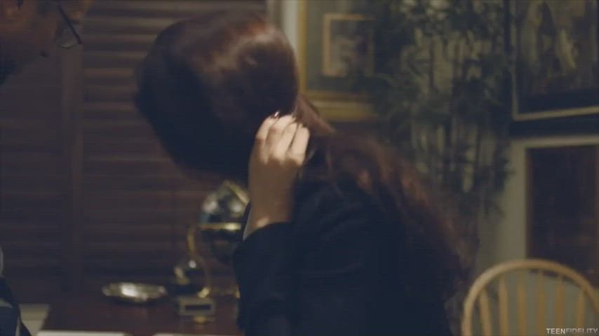 Blowjob Rough Schoolgirl Skirt Upskirt gif