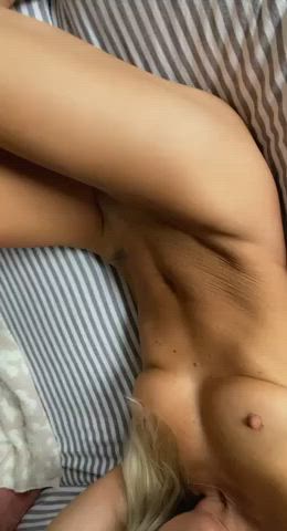 fingering masturbating nude milf selfie gif