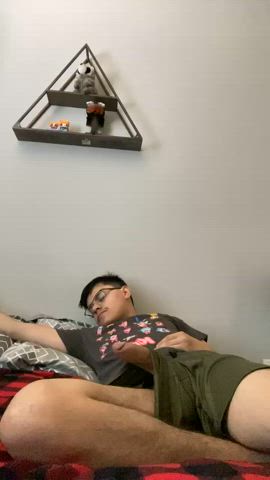 Son in law sleeping in?