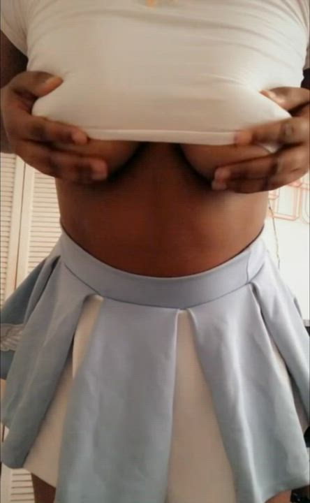 A little [reveal] before I go play dress up?