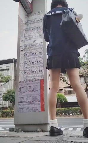 Anal Creamy Public gif