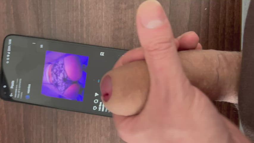 cock cum cumshot male masturbation masturbating penis tribute r/tributeme gif