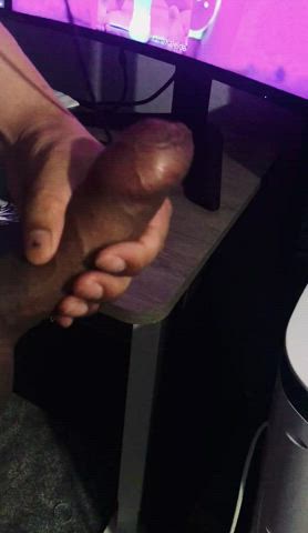 asian cock big dick masturbating solo gif