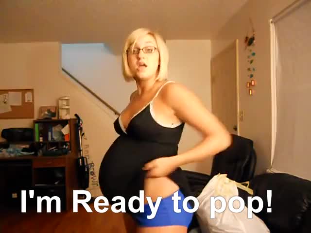 My First Pregnancy 38 weeks I was DONE!