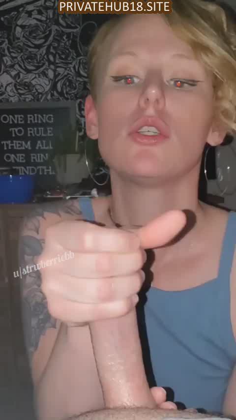 blonde cumshot facial homemade milf natural tits tiktok tits gif