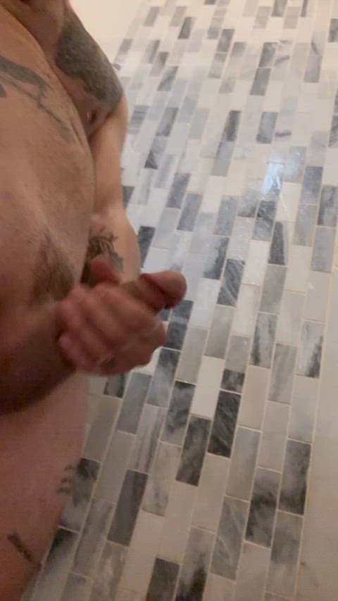 cock cock milking cum fat cock homemade male masturbation thick thick cock gif