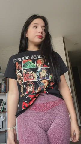 My friend Carol Latin girl [ Sexy Spandex]