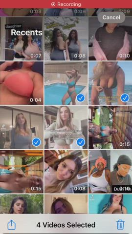 Bikini Bouncing Tits Jiggling gif