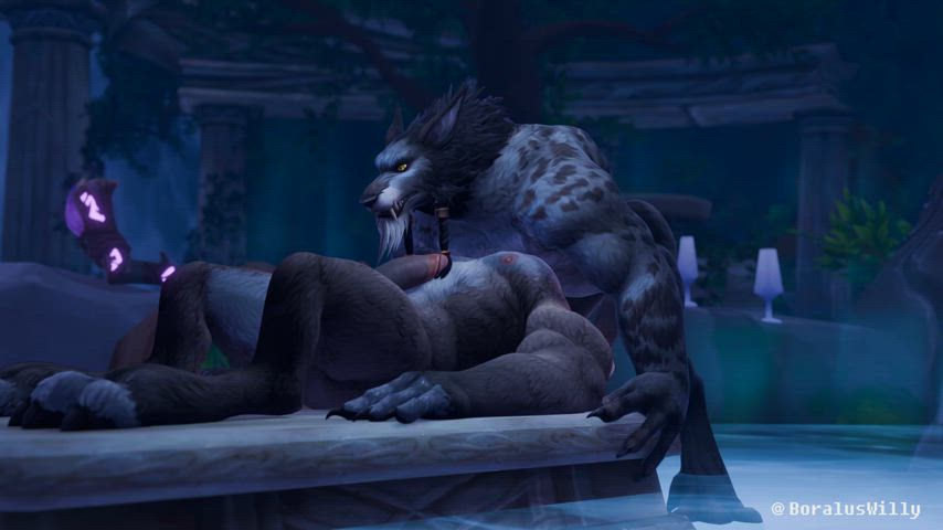 animation ass cock face fuck furry gay gif