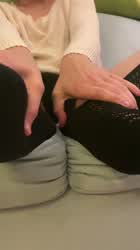 Cute Feet Femboy gif