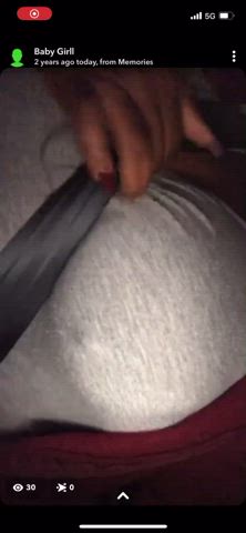 Boobs in the car