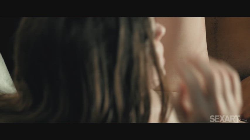 kissing pale passionate sexart gif