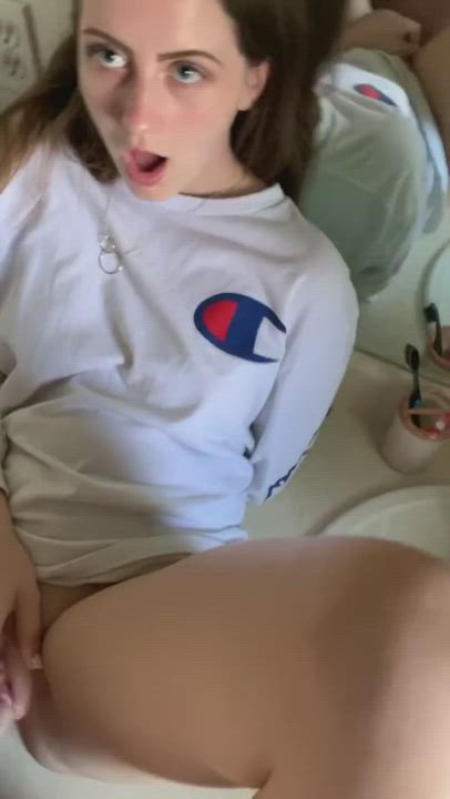 Bed Sex Big Dick Blue Eyes Brunette CFNM Chubby Cock Creampie Female Masturbating