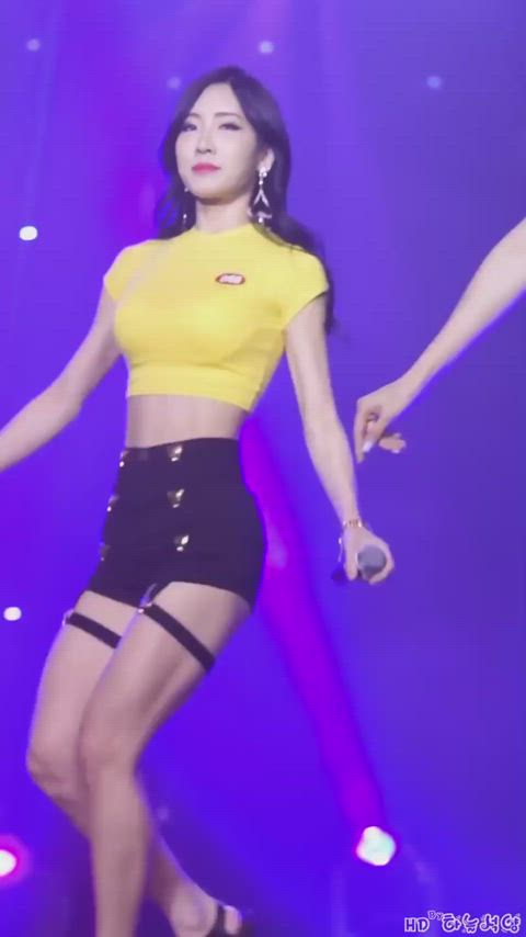 abs asian legs gif