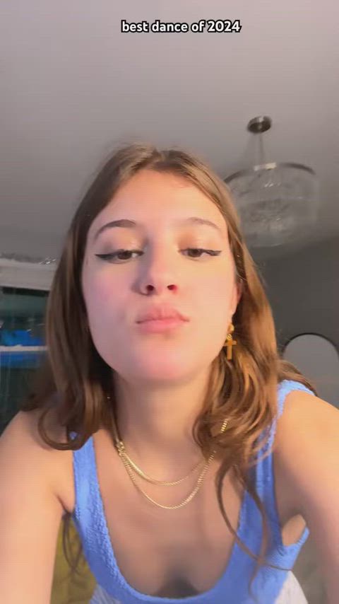 latina petite slut teen tiktok twerking gif