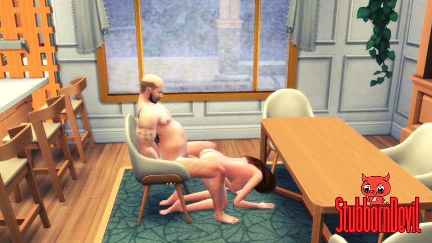 3d anal animation doggystyle passionate gif