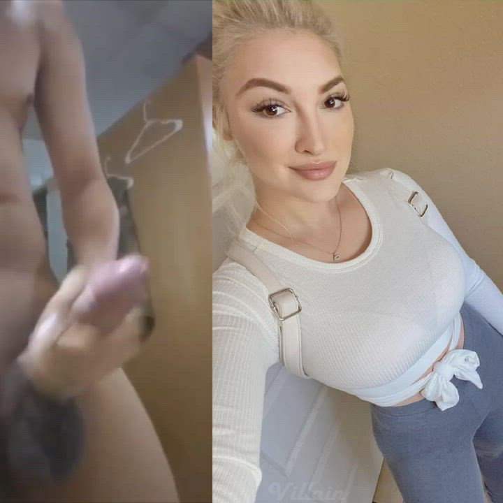 Pent Up Cumshot for Big Titty Anna Faith