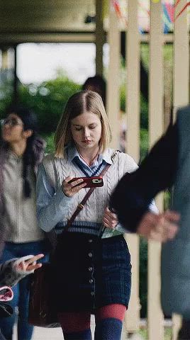 natural tits public teen gif